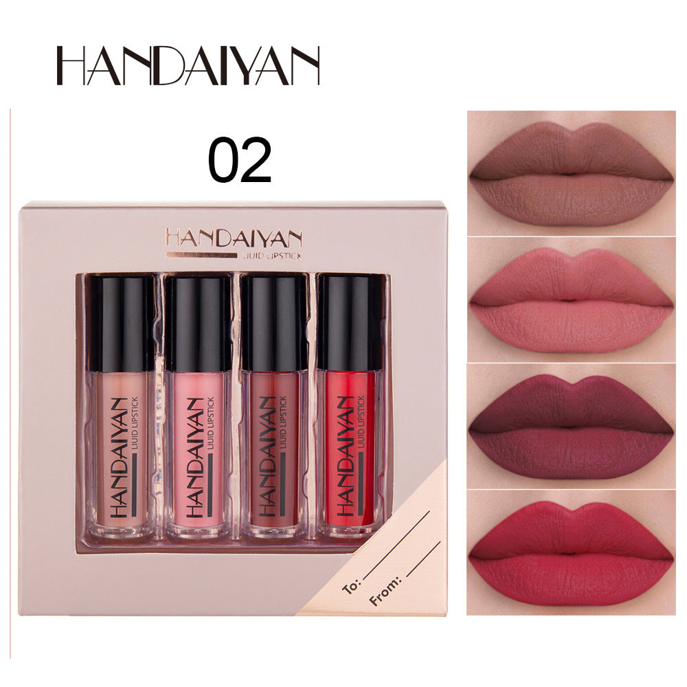 Set De Labiales Handaiyan - 4 Unidades