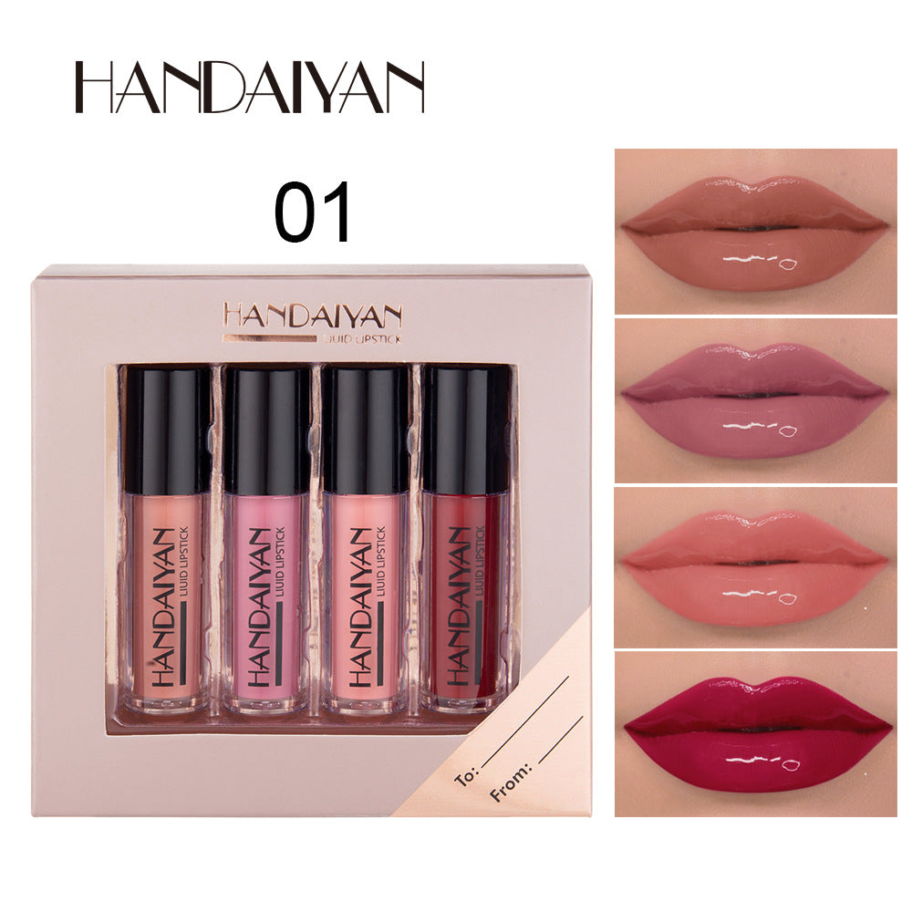 Set De Labiales Handaiyan - 4 Unidades
