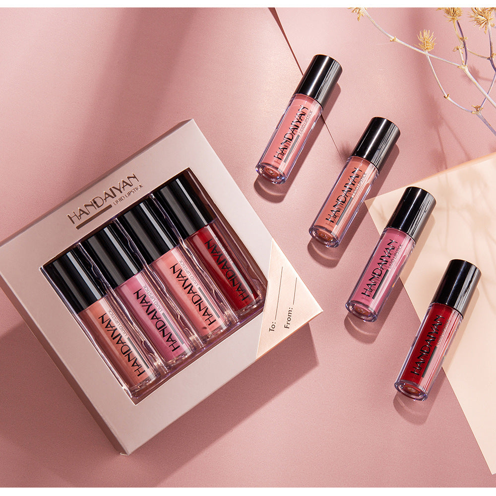 Set De Labiales Handaiyan - 4 Unidades