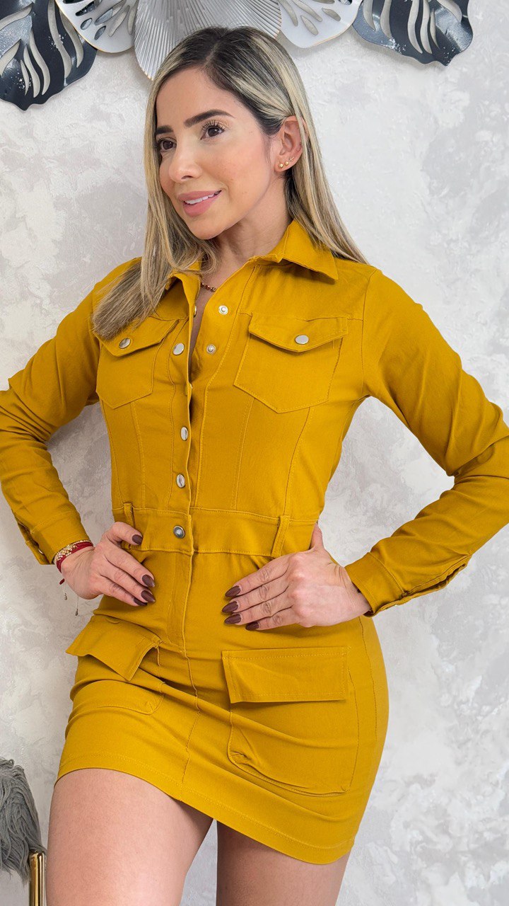 Vestido Safari Luna